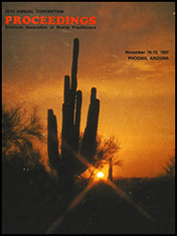 Cover image of the 20th Conference Proceedings: a photo of a saguaro cactus silhouetted against an amber sunset.